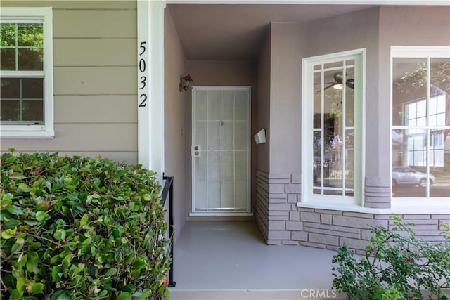 view of property entrance