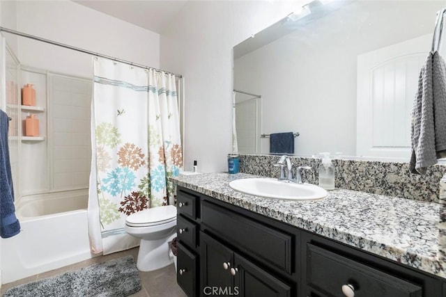 1628 N Delbert Ave, Fresno, CA 93722 - bathroom with shower / tub combo, toilet, and vanity
