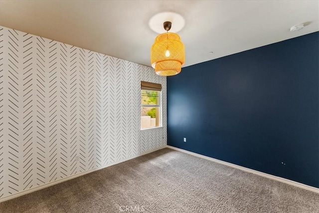 2836 Mesa Grove Rd, Fallbrook, CA 92028 - carpeted spare room with a smoke detector and baseboards