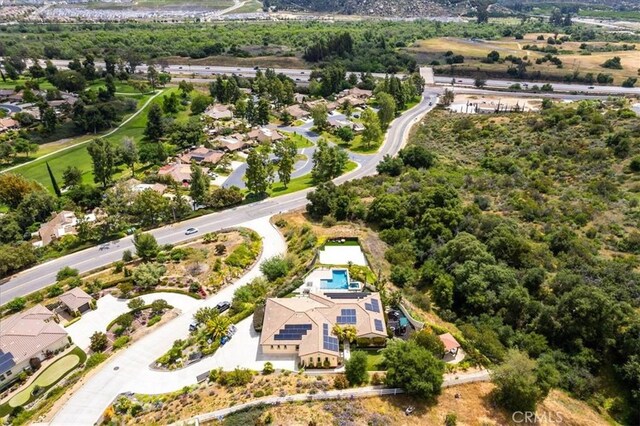 2836 Mesa Grove Rd, Fallbrook, CA 92028 - aerial perspective of suburban area