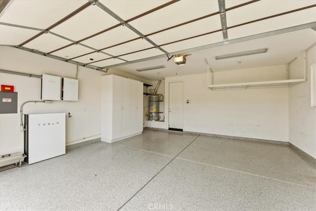 2836 Mesa Grove Rd, Fallbrook, CA 92028 - garage featuring a garage door opener and secured water heater
