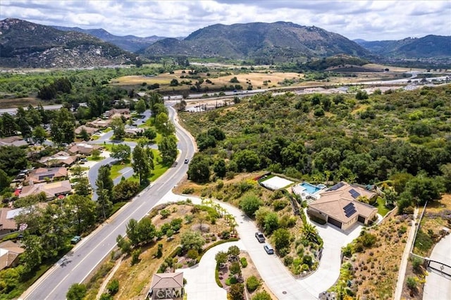 2836 Mesa Grove Rd, Fallbrook, CA 92028 - aerial view of mountains