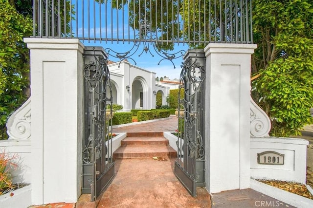 view of gate