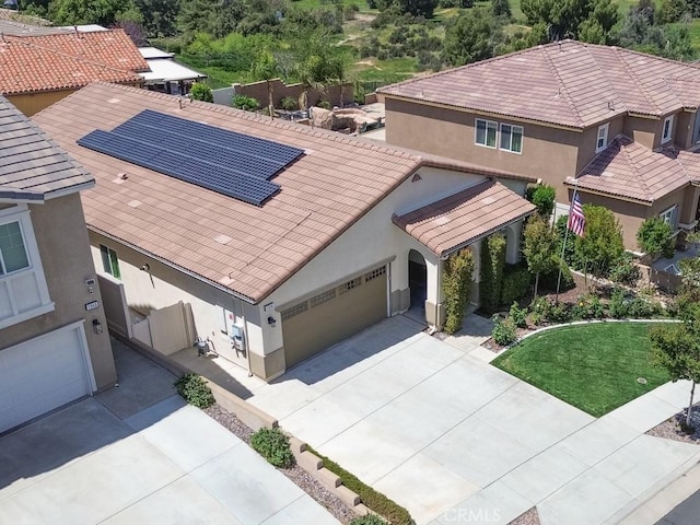 1334 Pinehurst Dr, Calimesa, CA 92320 - bird's eye view