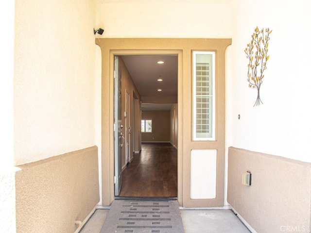 1334 Pinehurst Dr, Calimesa, CA 92320 - property entrance with stucco siding