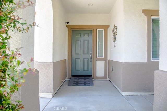 1334 Pinehurst Dr, Calimesa, CA 92320 - property entrance featuring stucco siding