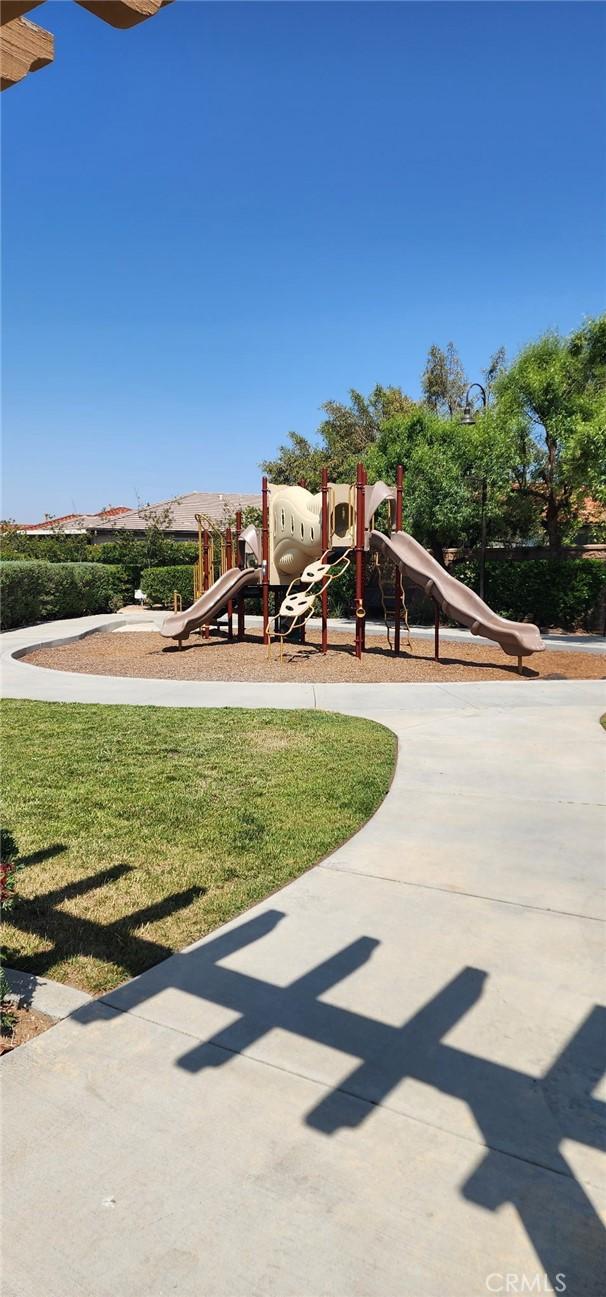 1334 Pinehurst Dr, Calimesa, CA 92320 - community jungle gym featuring a yard