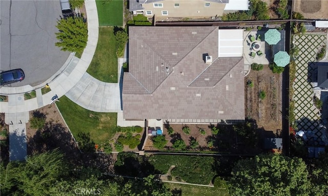 drone / aerial view