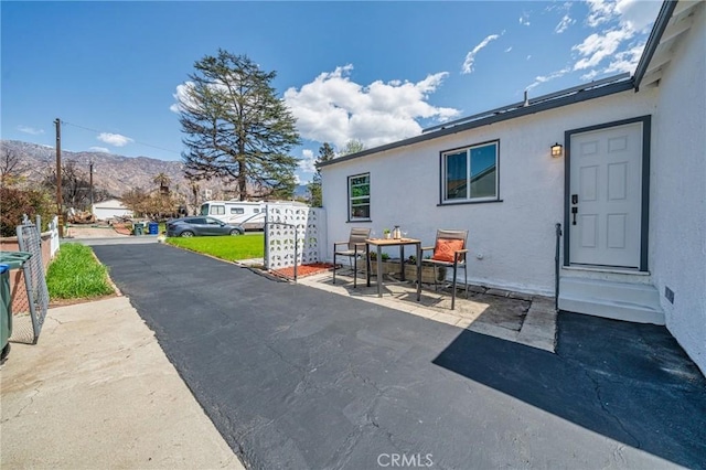834 Morada Pl, Altadena, CA 91001 - view of patio featuring a mountain view