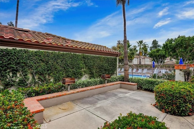 2800 Keller Dr Unit 285, Tustin, CA 92782 - view of patio / terrace featuring fence