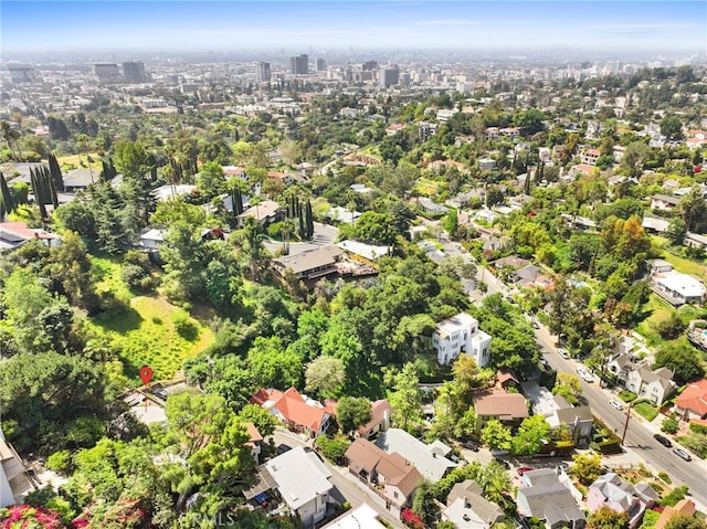 2402 Aspen Dr, Los Angeles, CA 90068 - drone / aerial view