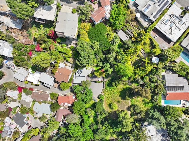 2402 Aspen Dr, Los Angeles, CA 90068 - birds eye view of property with a residential view