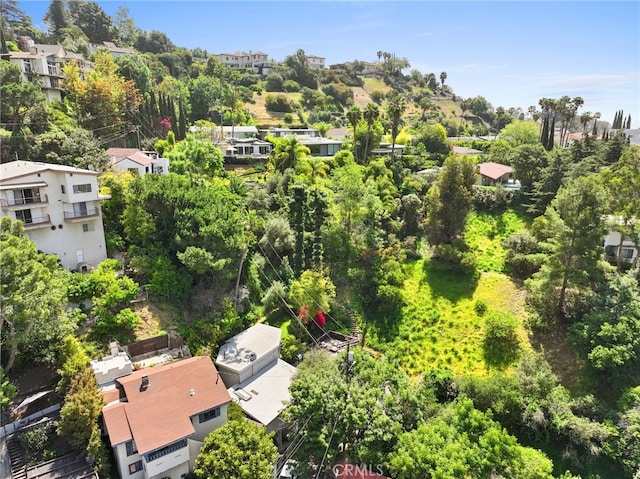 2402 Aspen Dr, Los Angeles, CA 90068 - birds eye view of property with a residential view