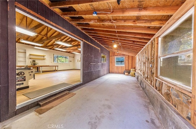 51192 Bon Veu Dr, Oakhurst, CA 93644 - below grade area with wood walls