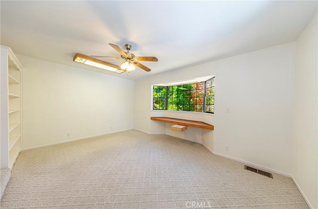 51192 Bon Veu Dr, Oakhurst, CA 93644 - carpeted empty room with a ceiling fan and baseboards