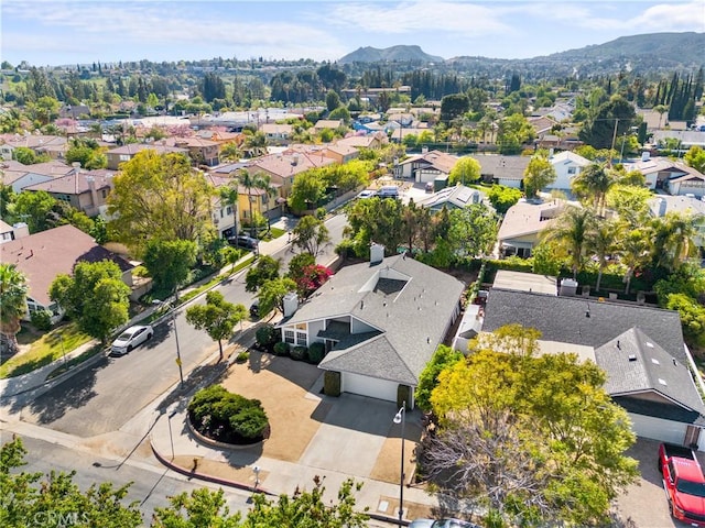 7701 Quimby Ave, West Hills, CA 91304 - aerial view of residential area featuring mountains