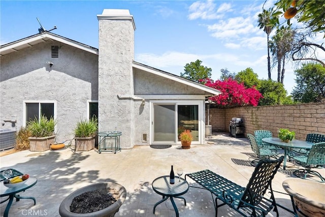7701 Quimby Ave, West Hills, CA 91304 - view of patio featuring outdoor dining area and area for grilling