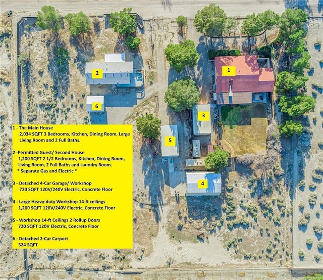 drone / aerial view