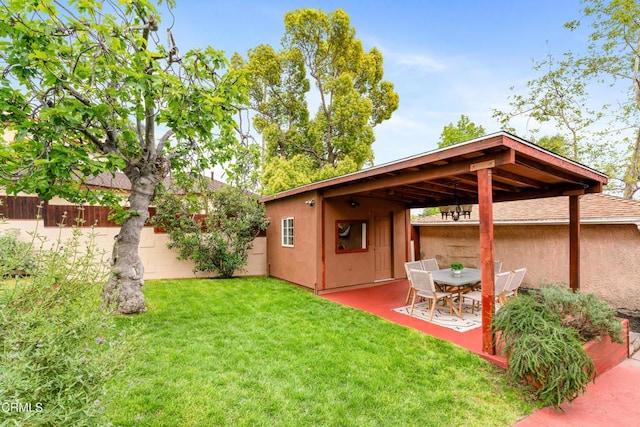 4806 Glenwood Ave, La Crescenta, CA 91214 - view of yard with a patio area