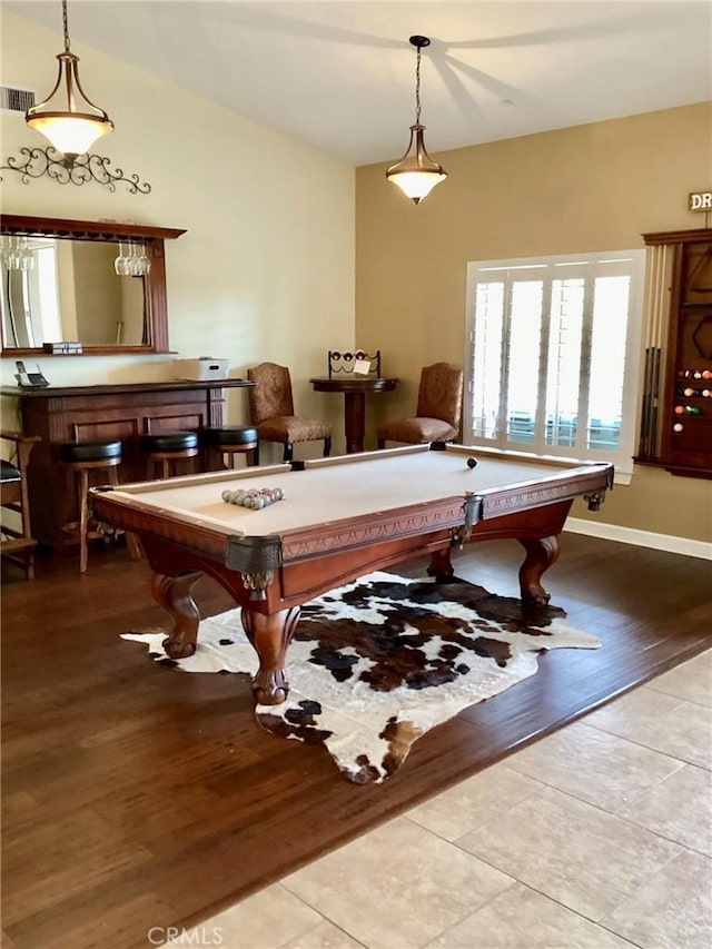 77011 Douglas Rd, San Miguel, CA 93451 - playroom featuring billiards and tile patterned floors
