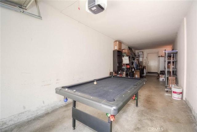 803 Maplewood, Irvine, CA 92618 - recreation room featuring concrete flooring and pool table