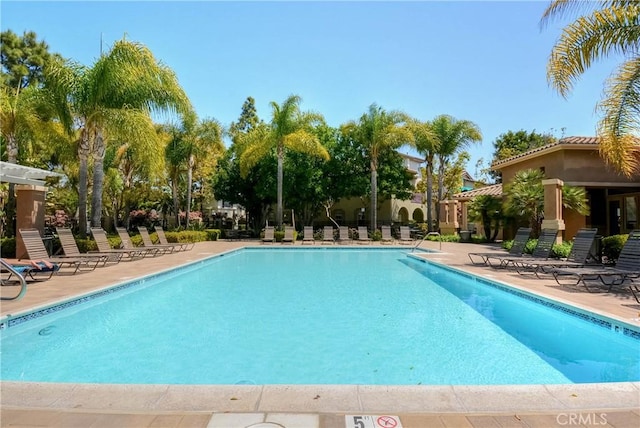 803 Maplewood, Irvine, CA 92618 - community pool with a patio area