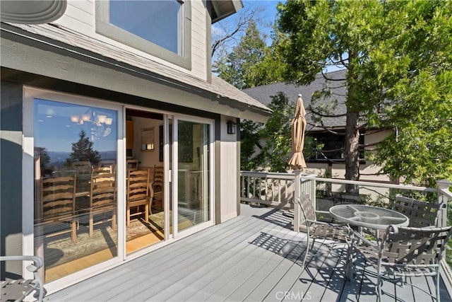 432 Grizzly Rd, Lake Arrowhead, CA 92352 - view of wooden deck