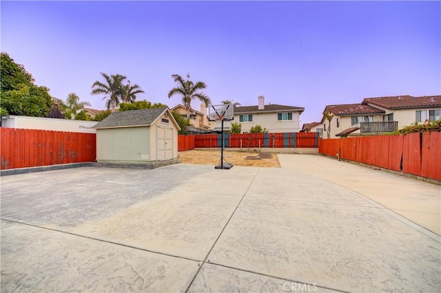 234 N 12th St, Grover Beach, CA 93433 - fenced backyard with a storage shed and a patio
