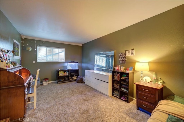 234 N 12th St, Grover Beach, CA 93433 - carpeted bedroom with ornamental molding and baseboards
