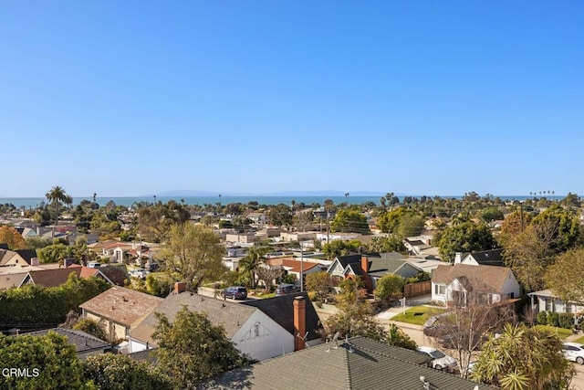 drone / aerial view featuring a residential view