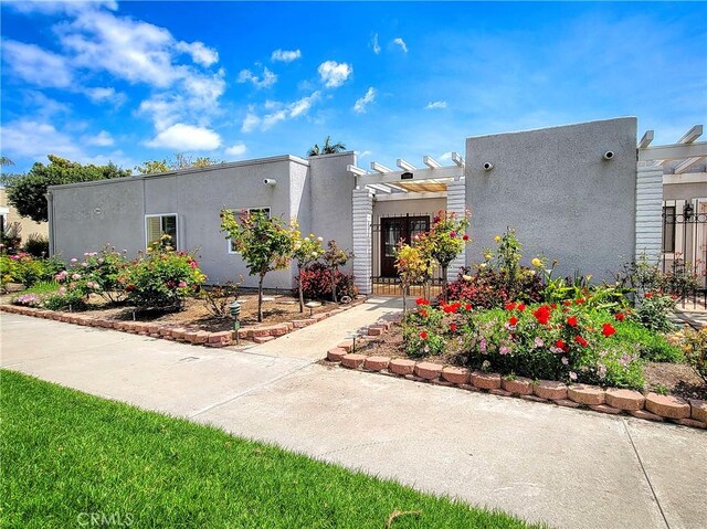 southwest-style home with stucco siding