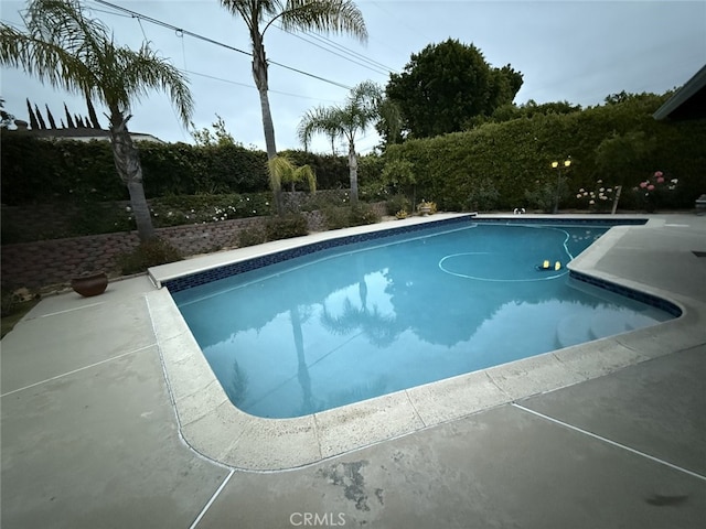 view of pool