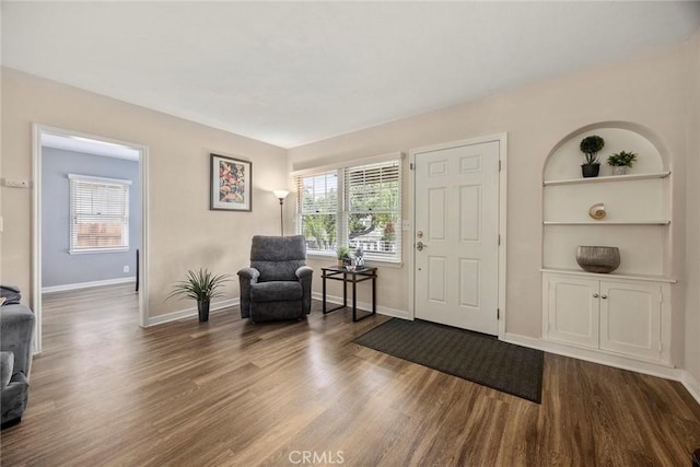 1229 Central Ave, Fullerton, CA 92831 - foyer entrance with wood finished floors and baseboards