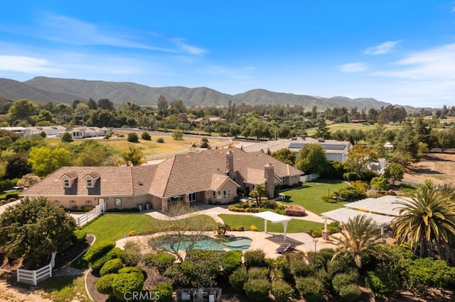 25032 Trilogy Trail Ln, Murrieta, CA 92562 - aerial view with a mountain view