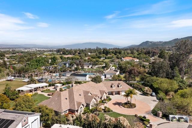 25032 Trilogy Trail Ln, Murrieta, CA 92562 - bird's eye view with a mountain view