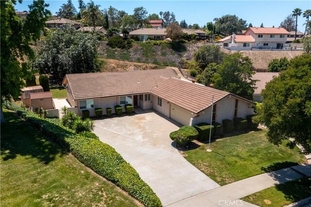 5655 Via Mensabe, Riverside, CA 92506 - aerial view of residential area
