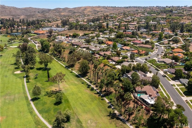 5655 Via Mensabe, Riverside, CA 92506 - view of property location with a mountain backdrop, nearby suburban area, and a golf club