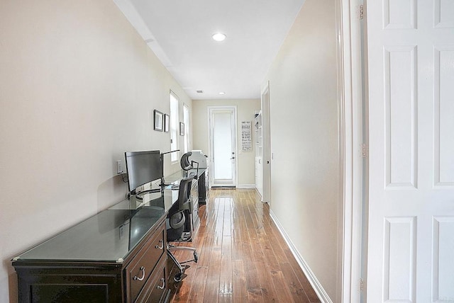 1693 Thompson Ave, Chula Vista, CA 91913 - office space with hardwood / wood-style flooring and recessed lighting