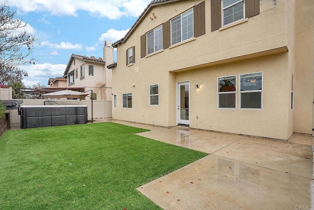 1693 Thompson Ave, Chula Vista, CA 91913 - rear view of property featuring stucco siding and a patio area
