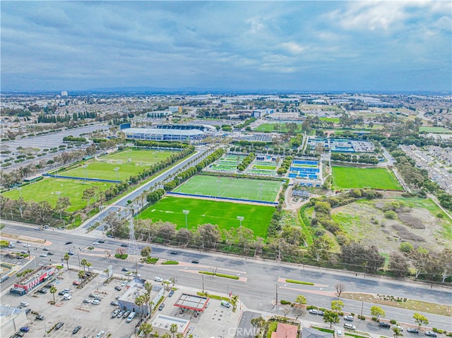 aerial view