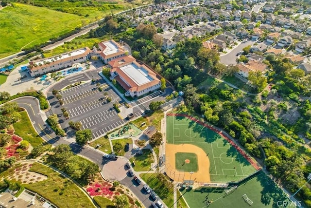 drone / aerial view