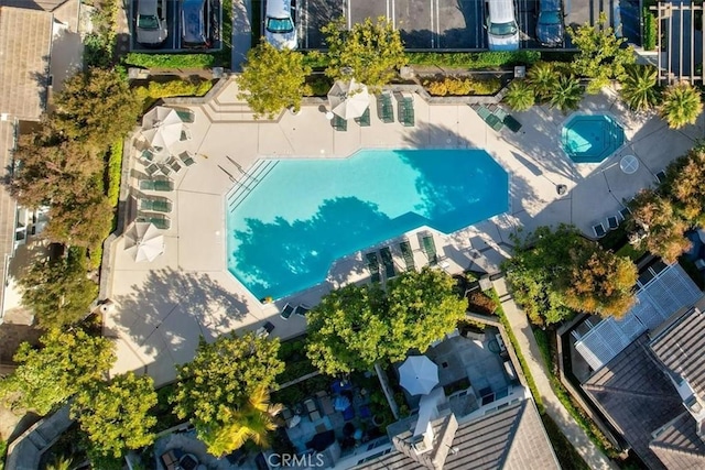 bird's eye view