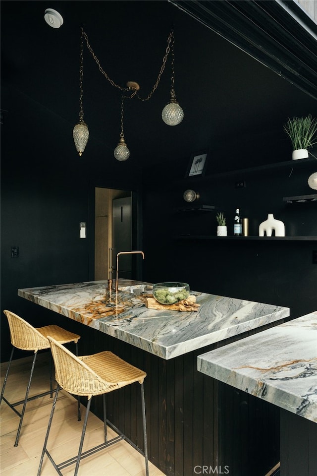6144 W 76th St, Los Angeles, CA 90045 - bar featuring hanging light fixtures