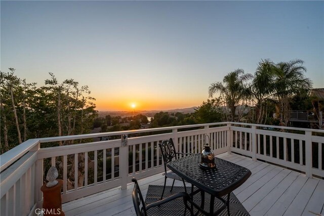 43 La Sordina, Rancho Santa Margarita, CA 92688 - view of wooden terrace
