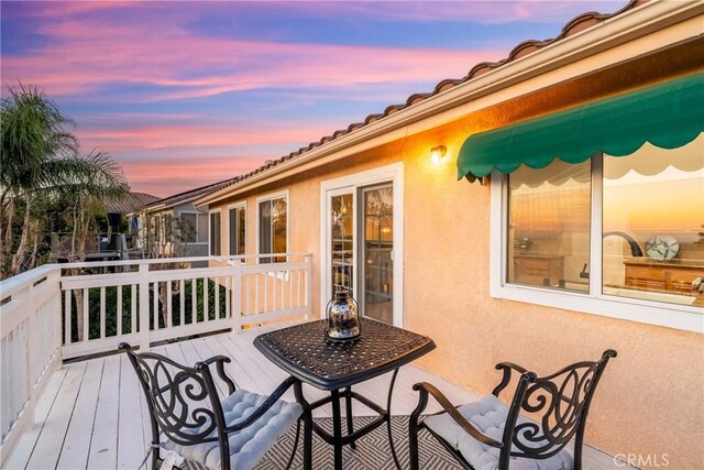 43 La Sordina, Rancho Santa Margarita, CA 92688 - view of wooden deck