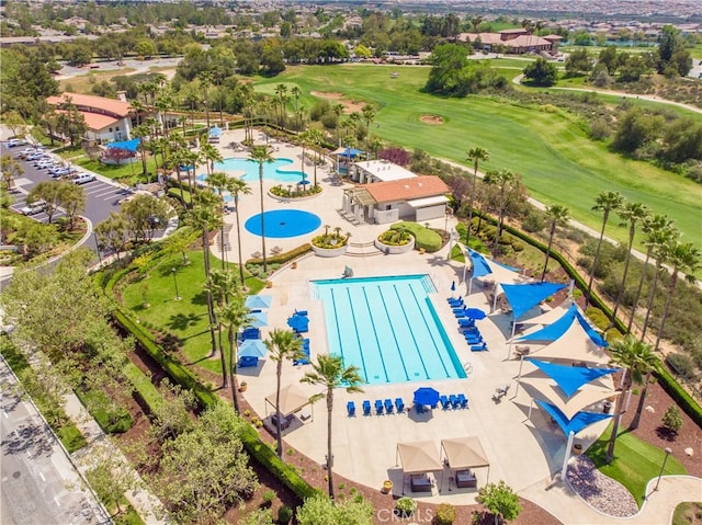 11534 Alana Ln, Beaumont, CA 92223 - bird's eye view with golf course view