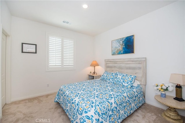 11534 Alana Ln, Beaumont, CA 92223 - bedroom featuring carpet floors, visible vents, and baseboards