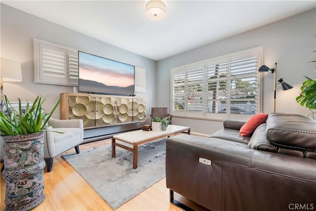 4723 E 3rd St, Long Beach, CA 90814 - living room featuring wood finished floors