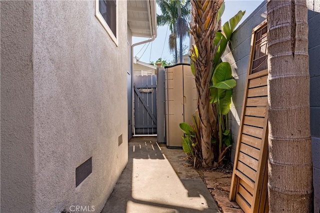 4723 E 3rd St, Long Beach, CA 90814 - view of home's exterior with a gate and stucco siding