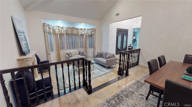15020 Encanto Dr, Sherman Oaks, CA 91403 - bedroom featuring high vaulted ceiling